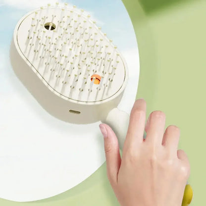 Electric Steam Hair Brush with USB-C Charging