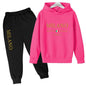 Kids Pullover Hoodie and Pants Tracksuit Set