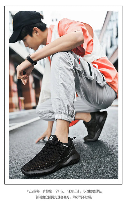 Men's Breathable Mesh Running Shoes