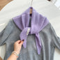 Wool Triangle Scarf for Women - Multi-functional Knitted Scarf