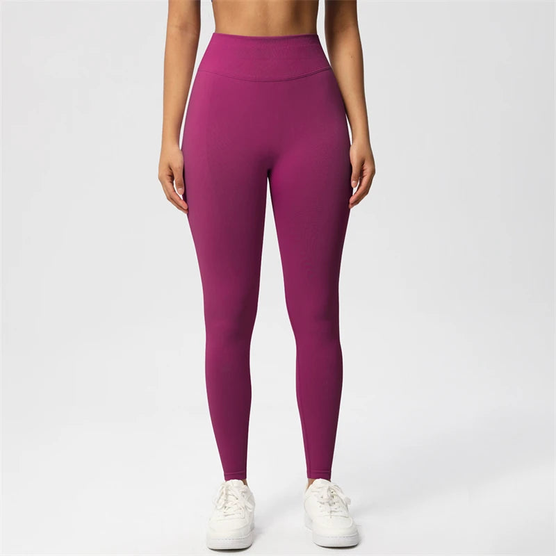 Women Seamless Bum Shaping Leggings Fitness Pants