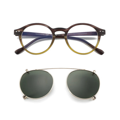 ZENOTTIC Clip-On Polarized Sunglasses for Women