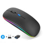Rechargeable Wireless Mouse Dual Modes for PC and Laptop