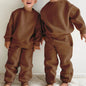 Children's Fleece Sports Set Sweatshirt and Pants
