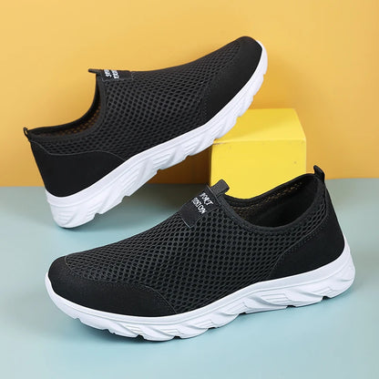 Lightweight Breathable Slip-On Men Casual Shoes Size 39-47