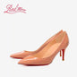 Elegant Black Patent Leather High Heel Pumps for Women