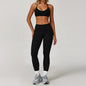 Yoga Suit Sports Set for Women Long Sleeve Athletic Wear