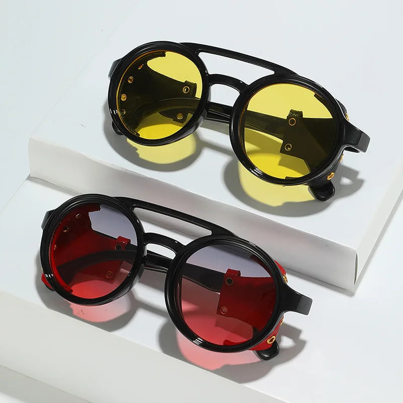 Retro Round Sunglasses for Men and Women UV400