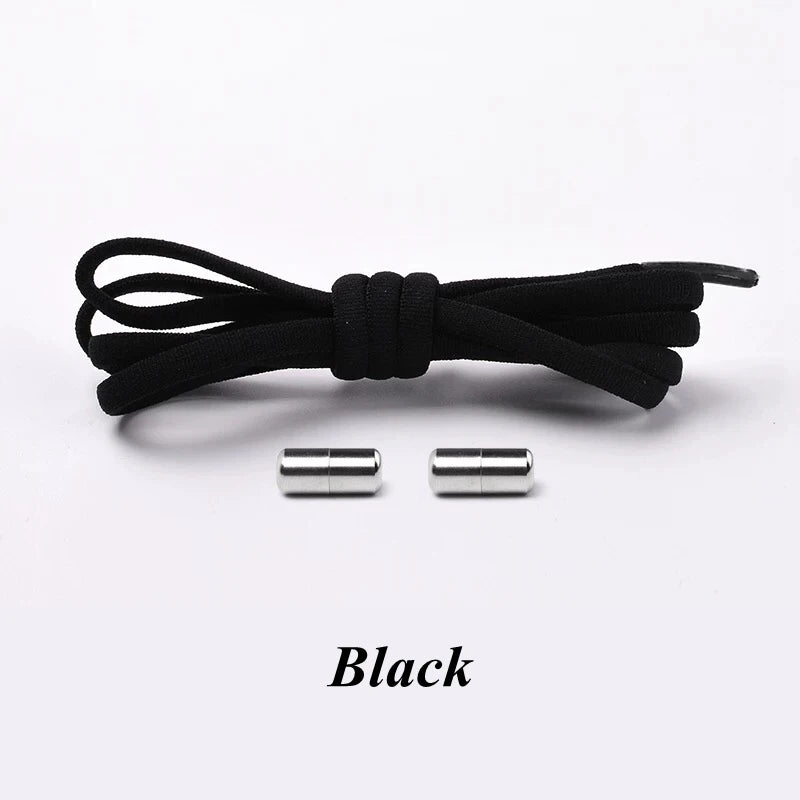Round Elastic No Tie Shoelaces for Kids and Adults