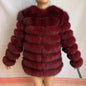 4in1 Real Fox Fur Coat for Women