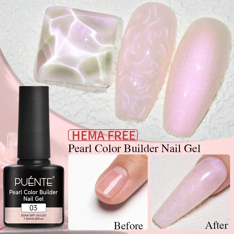 Clear 3D No Wipe Sculpture Gel Nail Polish 15ML