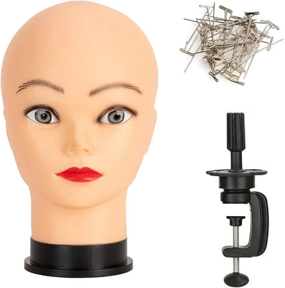 Bald Mannequin Head for Cosmetology Training