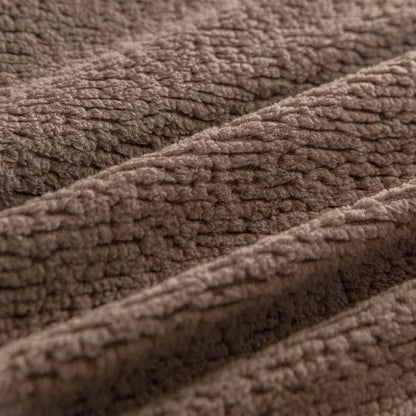 Adjustable Velvet Sofa Cover for L Shape Couch