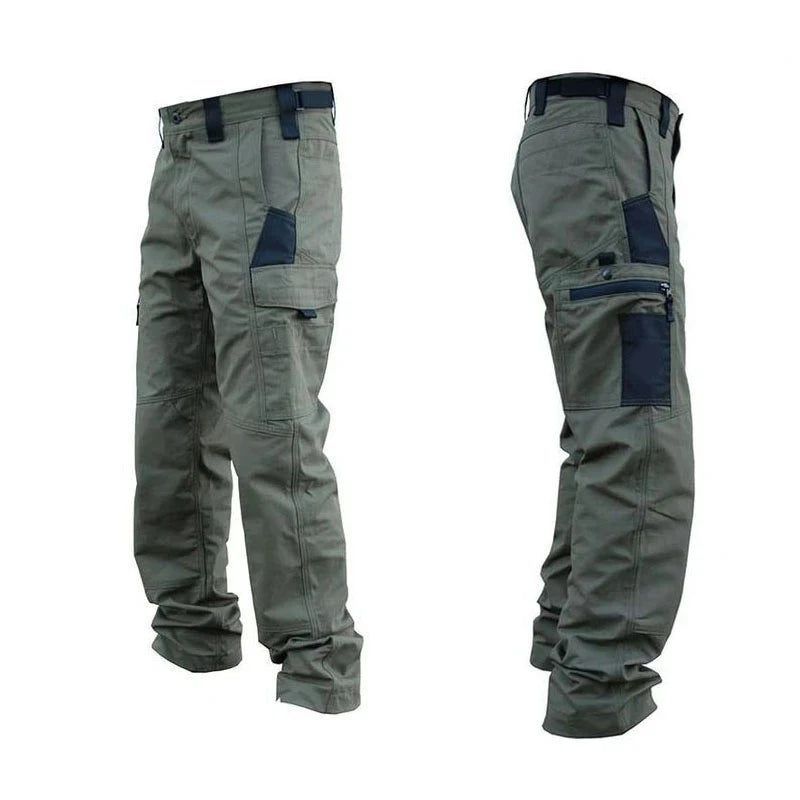 Wear Resistant Multi-pocket Cargo Pants for Men