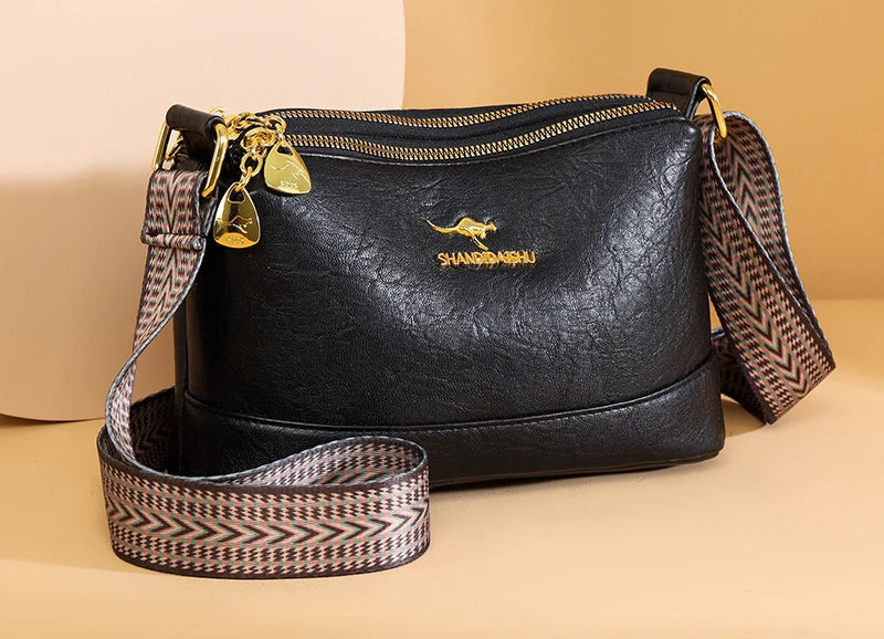 Cow Leather Designer Handbag Purse for Women