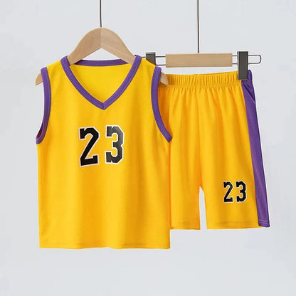 Children's Quick-Drying Sports Suit Casual Mixed Color Set