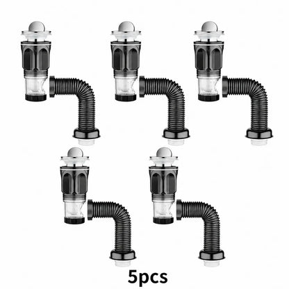 Kitchen Sink Drain Kit ABS and Stainless Steel