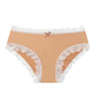 BZEL Women's Lace Floral G-String Leopard Panties