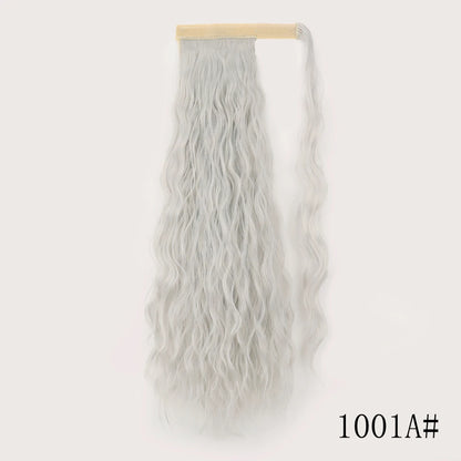 Long Straight Clip-in Ponytail Hair Extension Black