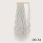 Long Straight Clip-in Ponytail Hair Extension Black