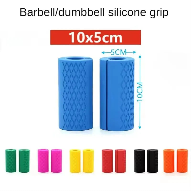 Grip Fat Barbell Handle Silicone Non-Slip Pad