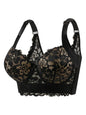 Lace Bra Comfy Breathable Steel Rim Anti Sagging Sports
