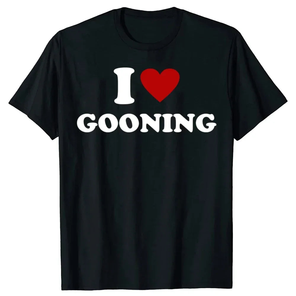 Funny Gooning Graphic T-Shirt for Women