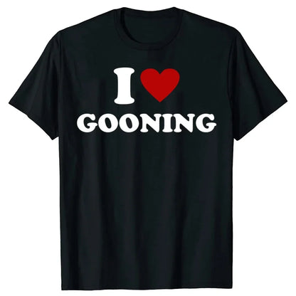 Funny Gooning Graphic T-Shirt for Women