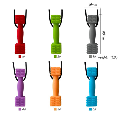 Silicone Teether Chew Necklace for Kids