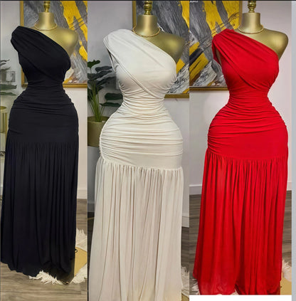 Elegant Off Shoulder Maxi Dress for Women