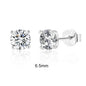 Canner Moissanite Stud Earrings 925 Sterling Silver