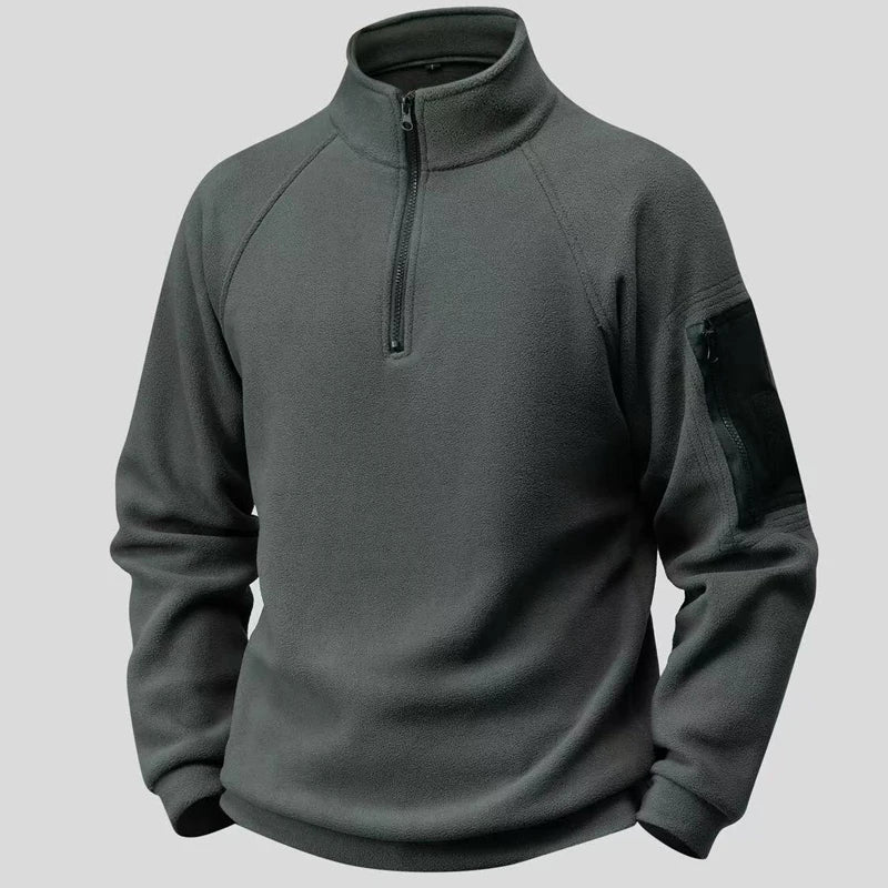Men's Tactical Polar Fleece Cargo Jacket