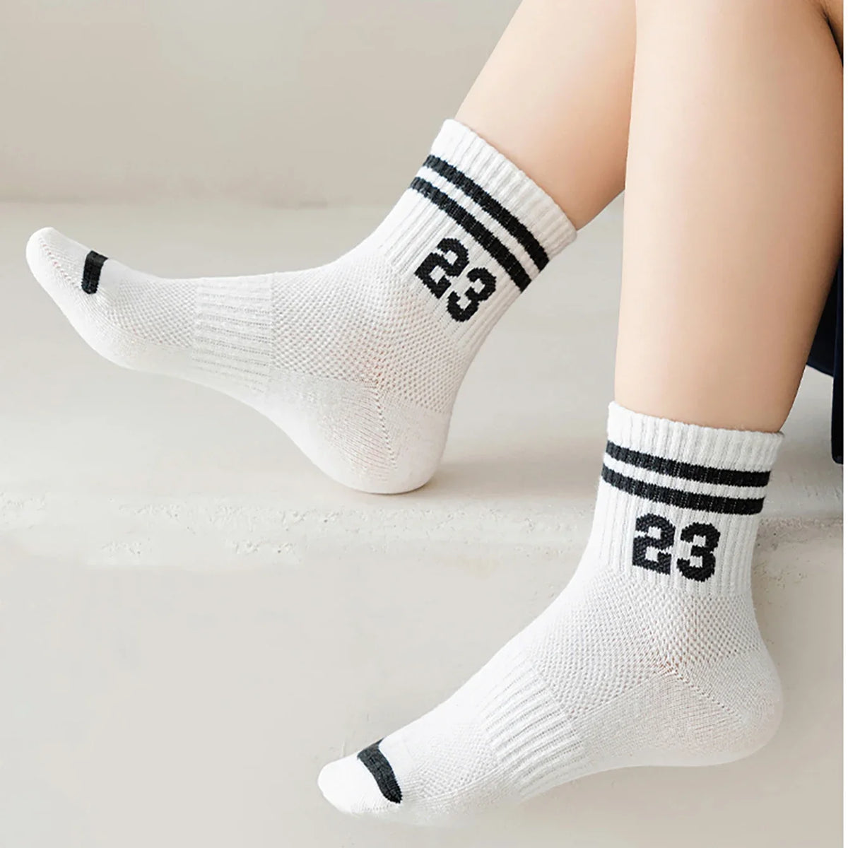 Children's Thin Breathable Mesh Sports Socks