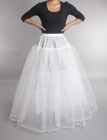 Plus Size Polyester Wedding Petticoat Underskirt