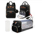 3 In 1 Waterproof Diaper Bag Backpack with USB Charge