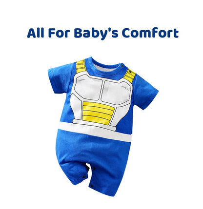 Cotton Anime Role Play Baby Jumpsuit for Summer