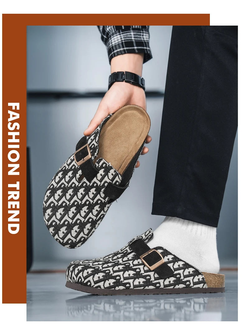 Comfortable Slip-On Slippers for Men