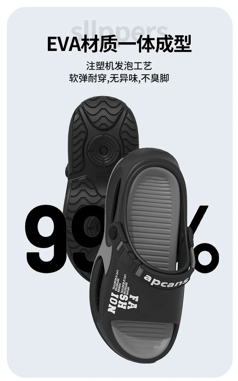 Men's EVA Thick Sole Non-Slip Shower Sandals