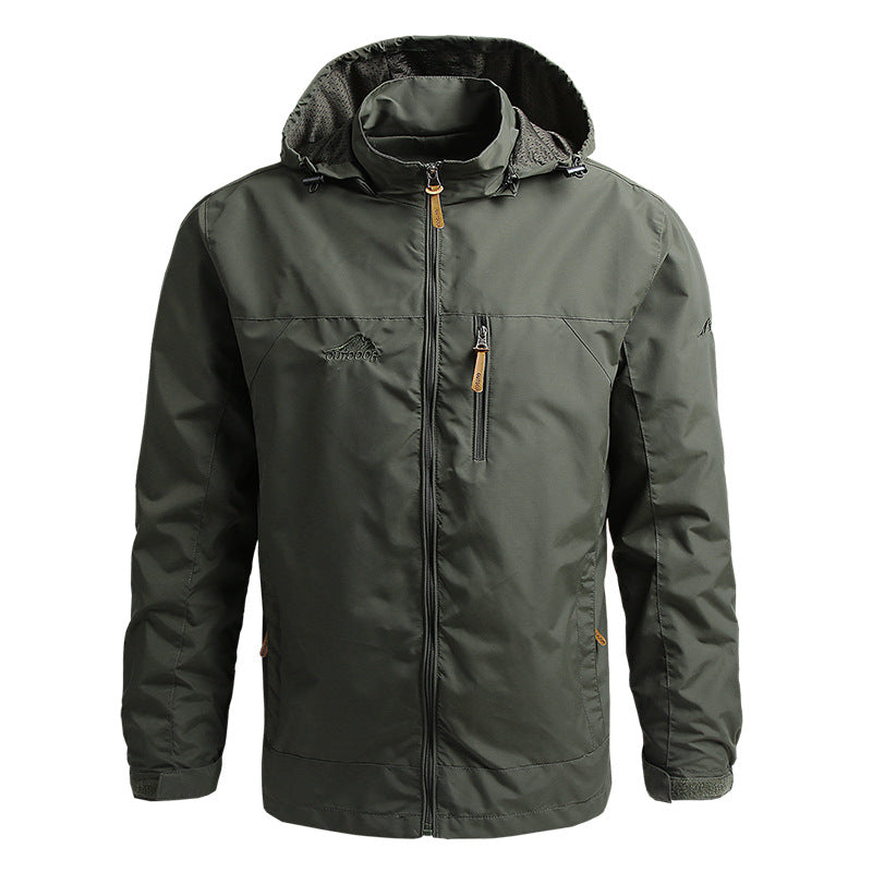 Men's Tactical Waterproof Windbreaker Jacket