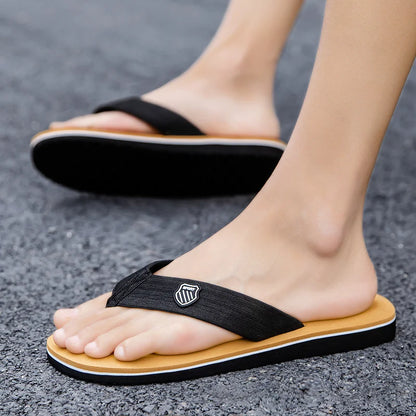 Men's Summer EVA Flip Flops Non-Slip Casual Slides