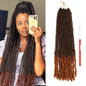 22 Inch Handmade Butterfly Locs Crochet Hair Extensions