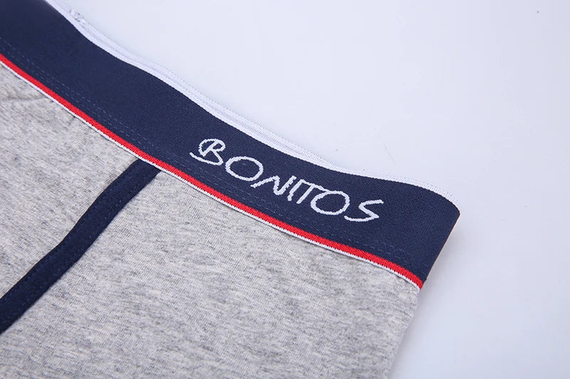4pcs Cotton Boxer Shorts for Men Soft Underwear Set