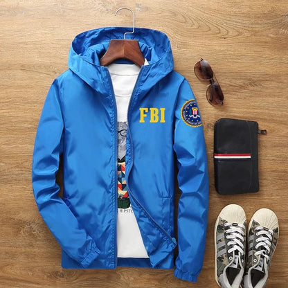 Ultra Light Men's Hooded Windbreaker Jacket