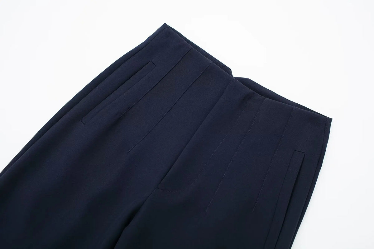 Koekop High Waist Pencil Trousers for Women