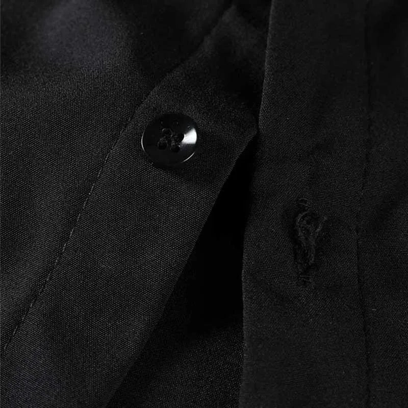 Men's Casual Short Sleeved Shirt Polyester Blend