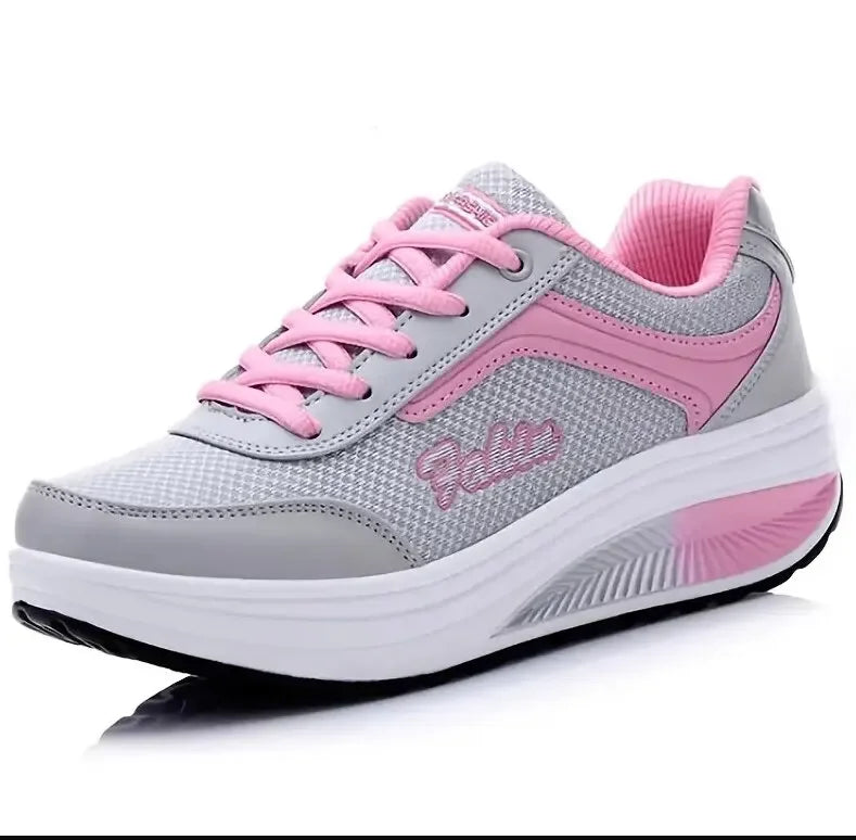 Women Vulcanized Sneakers Shoes Blatform Plus Size