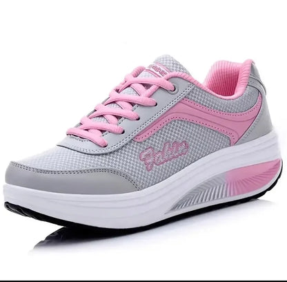 Women Vulcanized Sneakers Shoes Blatform Plus Size