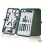 Stainless Steel Nail Care Kit with Travel Case