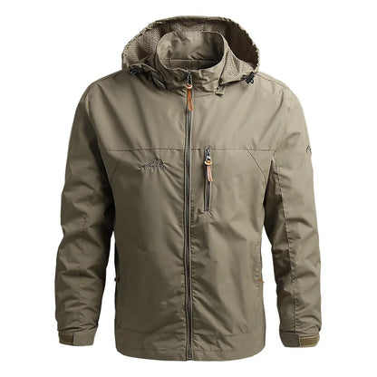 Men's Tactical Waterproof Windbreaker Jacket