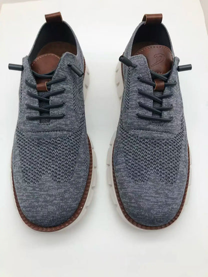 Men's Large Casual Fly-Weave Mesh Sports Shoes